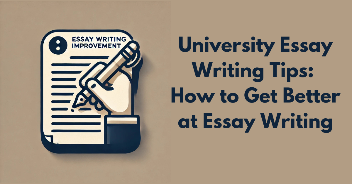 University Essay Writing Tips: How to Get Better at Essay Writing